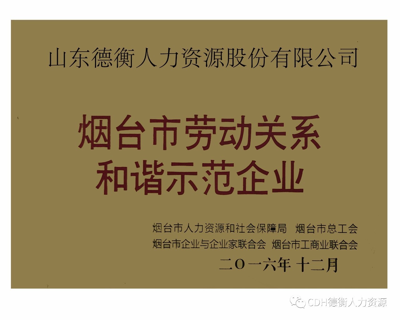 山東德衡人力資源