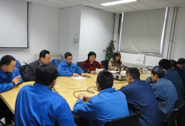 喬總與東岳先進(jìn)員工交流會